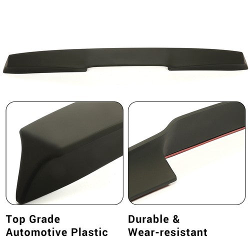 Solid Spare Truck Cab Top Roof Spoiler Wing for Chevy Colorado Crew Cab (2014-2021) 981399