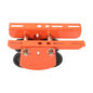 Solid Spare 2200lbs/1 Ton I-Beam Manual Trolley Double Wheels 2.68"-4.33" Adjustable