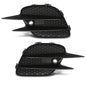 Solid Spare Fit For 16-19 Mercedes-Benz GLC 300 350 Fog Light Cover Lamp Trim Left+Right