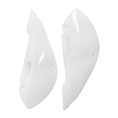 Solid Spare White Plastic Fender Fairing kit For Kawasaki KX 65 KLX 110 DRZ110 Suzuki RM65