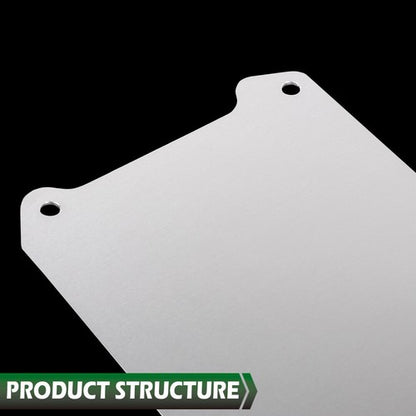 Solid Spare Fit For 71-77 Chevy Vega Heater Delete Panel Plate Replacement