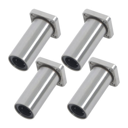 Solid Spare LMK20UU Linear Bearing 4Pcs 20mm Bore 32mm OD 80mm Long Square Linear Bearing