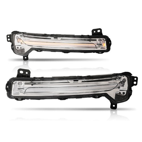 Solid Spare LED Turn Signal Lights w/ Bulbs Fit For 2020-2024 Lincoln Corsair Left+Right