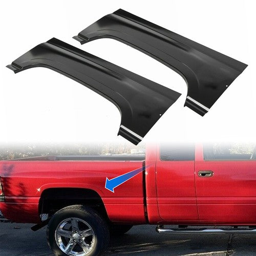 Solid Spare For 1994-2001 Dodge Ram Rear Upper Wheel Arch Repair Panel Sections Both Sides