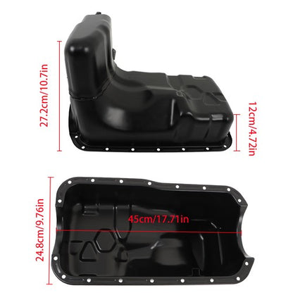 Solid Spare NSP25A Automotive Oil Pan For 99-04 Nissan Frontier/00-04 Xterra 3.3L V6 264-515