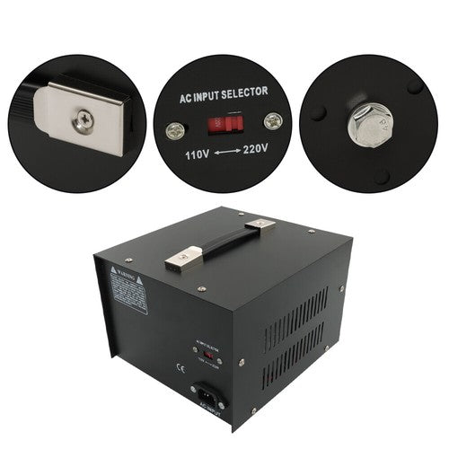 Solid Spare 3000W Step Up/Down 220V-110V /110V-220V Voltage Converter Transformer New