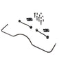 Solid Spare Kit Sway Bars Rear w/ Bushing 52088739AD Fit For Jeep Grand Cherokee 1999-2004