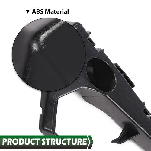 Solid Spare Fit For 2004-2009 Toyota Prius Front Bumper Bracket Retainer Left+Right Side