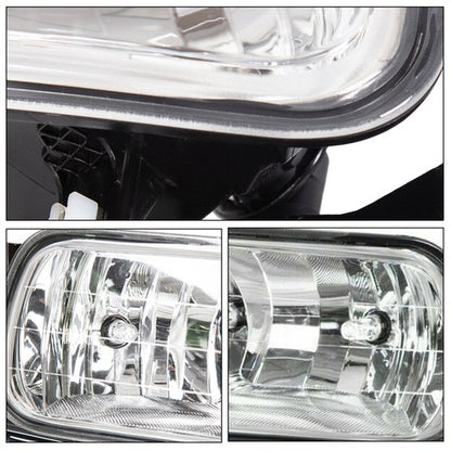 Solid Spare FOR 09-12 18 Dodge Ram 1500 2500 3500 Bumper Fog Lights Driving Lamps w/Bracket