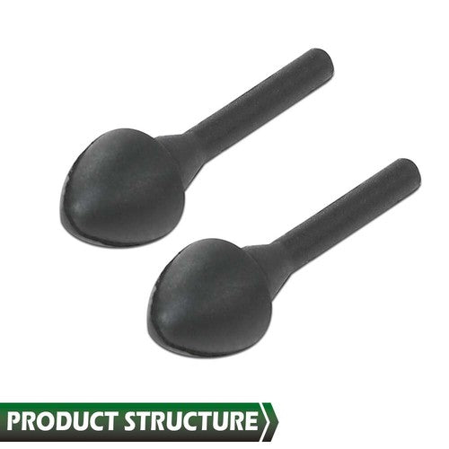Solid Spare Fit For Chrysler Dodge Plymouth Ashtray Glove Box Gas Fuel Door Rubber Bumper