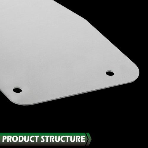 Solid Spare Fit For 68-69 Chevy Camaro Pontiac Firebird Wiper Motor Delete Panel Plate