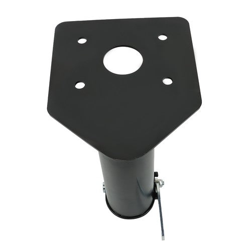 Solid Spare Wheel Adapter Hitch to Gooseneck Fifth (5th) Adjustable Forward Offset 12"-17"