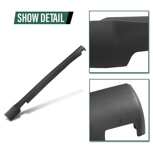 Solid Spare Fit For 2014-2022 Jeep Cherokee Skirt Rocker Molding Panel Left Driver Side