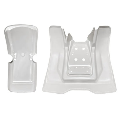 Solid Spare ABS Plastic White Front + Rear Fender For 1983 1984 1985 Honda ATC200X 3-Wheeler