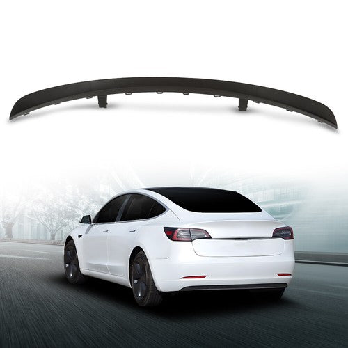Solid Spare Fit For 2017-2023 Tesla Model 3 1103035-00-D Rear Bumper Lower Spoiler Valance