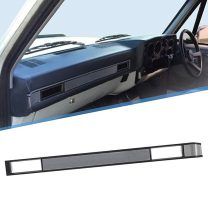 Solid Spare For 1981-1991 Chevy Silverado Pickup Blazer Suburban Dash AC Vent Plate Brushed