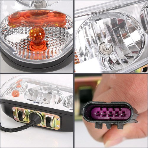 Solid Spare Snow Plow Headlights Snowplow Light Kit For Boss Western Meyer Blizzard SnowDogg