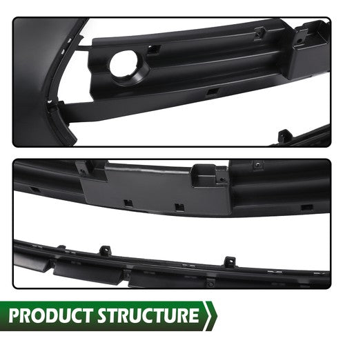 Solid Spare Fit For 2013-2017 Hyundai Veloster Turbo Front Bumper Cover Fascia NEW