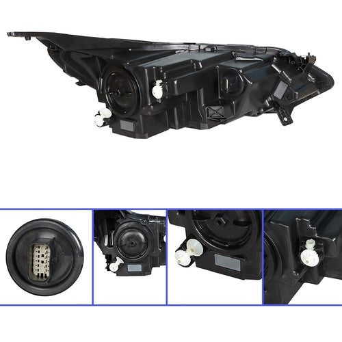 Solid Spare Fit For Chevy Equinox 2018-2019 Factory Headlight Assembly Set Driver Left Side