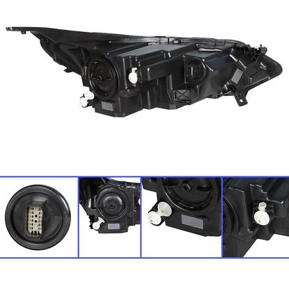Solid Spare Fit For Chevy Equinox 2018-2019 Factory Headlight Assembly Set Driver Left Side