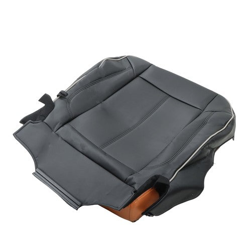 Solid Spare For Hummer H3 2006 2007-2010 Passenger Seat Cushion & Backrest Black Leather