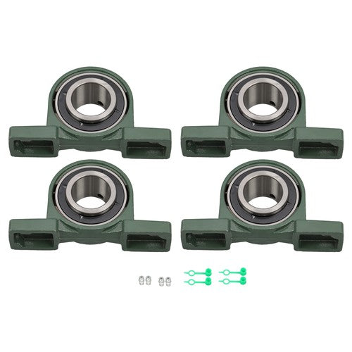 Solid Spare Cast Iron 4* UCP210-32 Pillow Block Mounted Bearing 2" Bore Self-Aligning