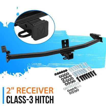 Solid Spare Class 3 Trailer 2" Receiver Tow Hitch For Honda Pilot 03-08 Acura Mdx 01-06