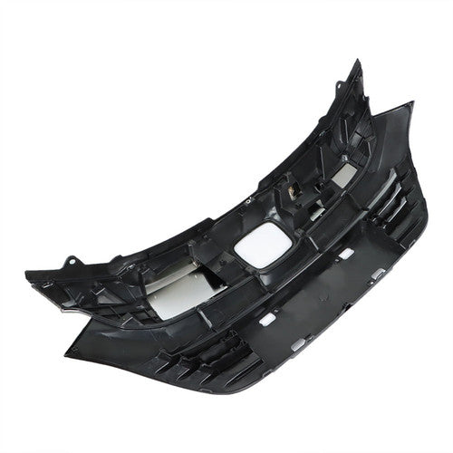 Solid Spare Fit For Honda HRV HR-V 2019 2020 2021 Plastic Front Bumper Chrome Grille Grill