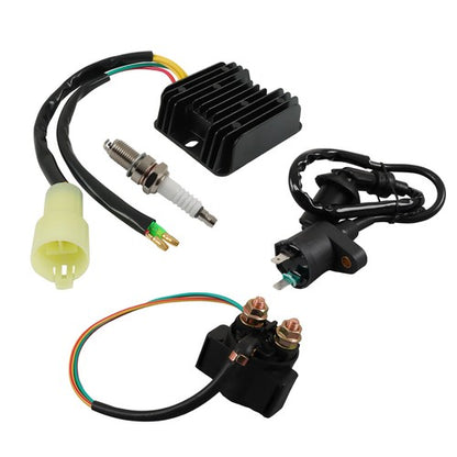 Solid Spare For Honda 1993-2000 Fourtrax 300 TRX300 TRX300FW 4x4 Voltage Regulator Rectifier
