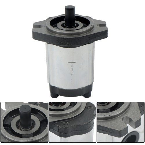 Solid Spare 9 Tooth Spline Shaft, Hydraulic Gear Pump 4-18 GPM SAE A-2 Bolts CW Cast Iron