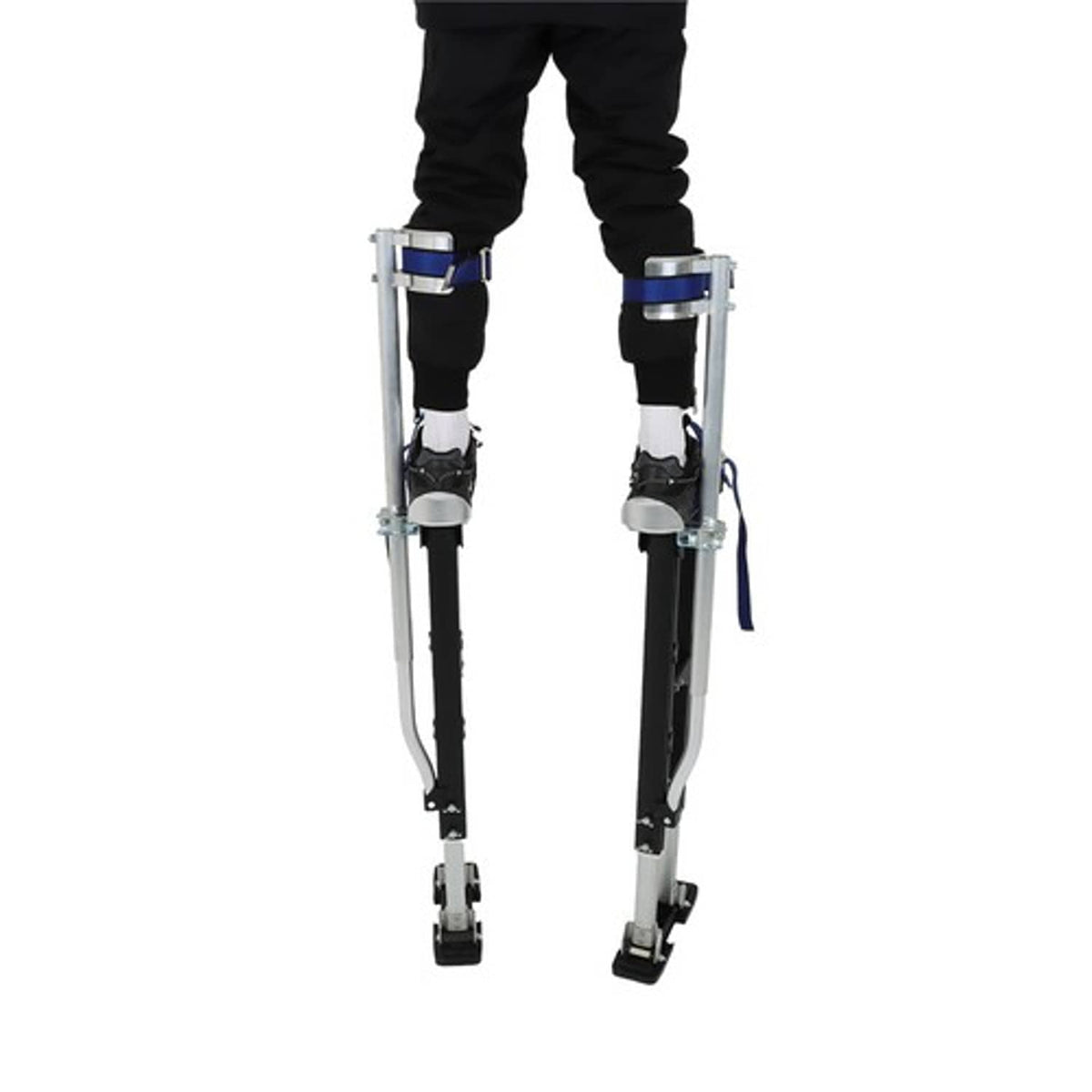 Solid Spare Painting Stilt 36" - 48" Drywall Stilts Adjustable Aluminum Alloy Tool Black