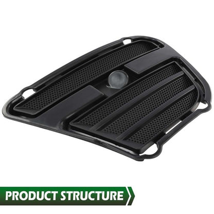 Solid Spare Front Bumper Insert Fog Light Cover Left+Right Fit For 2013-2014 Ford Mustang
