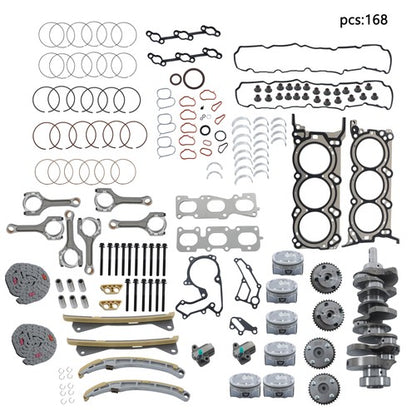 Solid Spare Fit For 2010-15 2016 HYUNDAI Santa KIA Sorento 3.3L Engine Rebuild Overhaul Kit