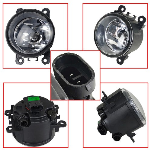 For Honda Pilot 2012-2013-2014-2015 New A Pair Fog Light W/Cover&Chrome Trim US