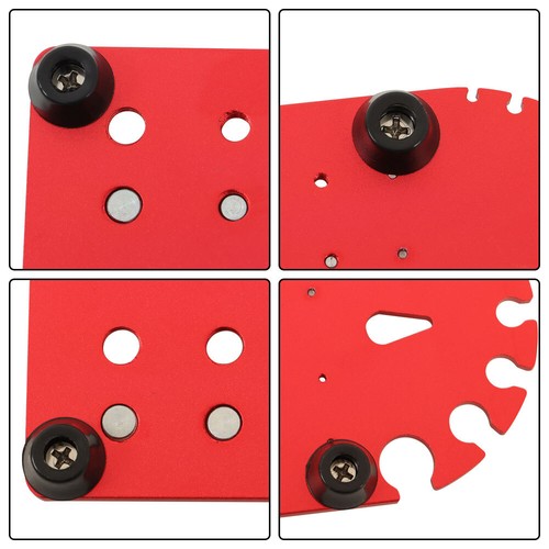 Solid Spare Nut and Bolt Thread Checker Portable 18 3/32 to 1/2 inch With Red Drill Bit Size
