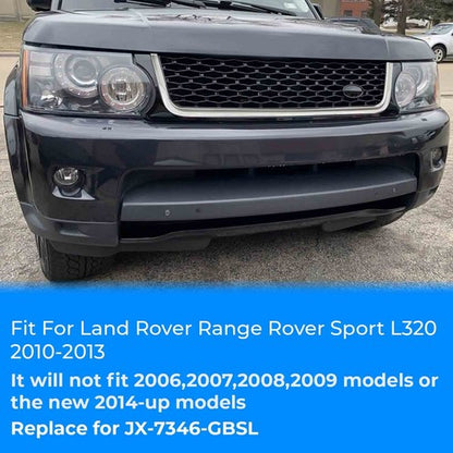 Solid Spare For 2010-2013 Land Rover Range Rover Sport Upper Bumper Diamond Mesh Grille