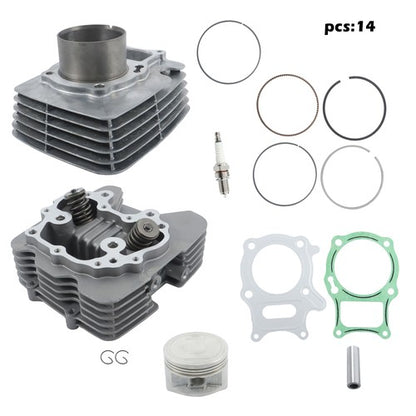 Solid Spare For HONDA 2002-2014 TRX250 RECON 250 Cylinder head, gasket 12200-HM8-305