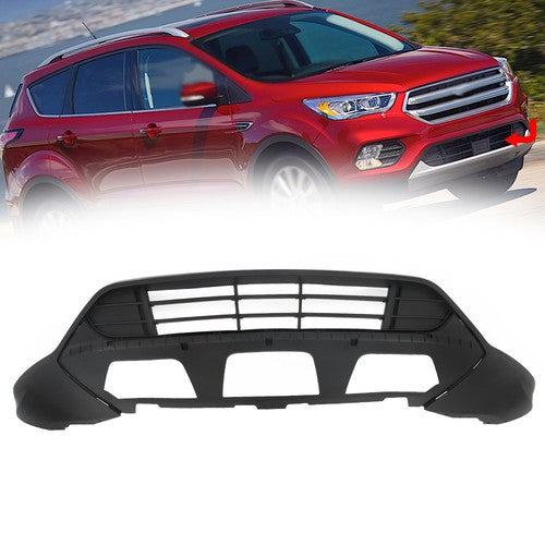 Solid Spare Textured Front Lower Bumper Cover Fascia Plastic Fit For Ford Escape 2017-2019