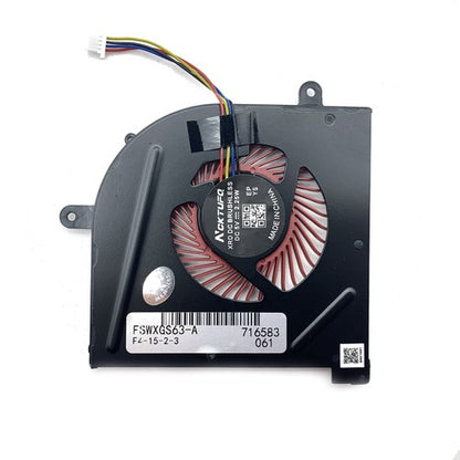 For MSI GS63 GS63VR GS73 GS73VR MS-16K2 BS5005HS-U2F1 U2L1 CPU & GPU Cooling Fan