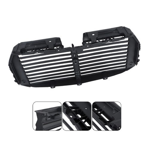 Solid Spare For 15-17 Ford F150 FL3Z8475A Upper Radiator Grille Air Shutter Assembly W/Motor
