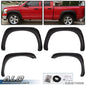 Solid Spare 4pcs Fit For 02-08 Ram 1500 03-09 Ram 2500/3500 Pocket Rivet Style Fender Flares