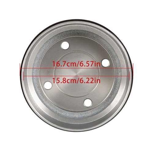 Solid Spare Golf Cart Brake Drums And Brake Shoe Kit For Club Car DS 1995+ Precedent 2004+