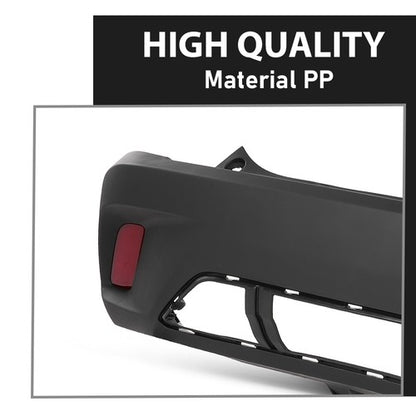 Solid Spare Rear Bumper Cover Fit For 2022-2025 Toyota Corolla Cross L LE w/o Sensors Holes