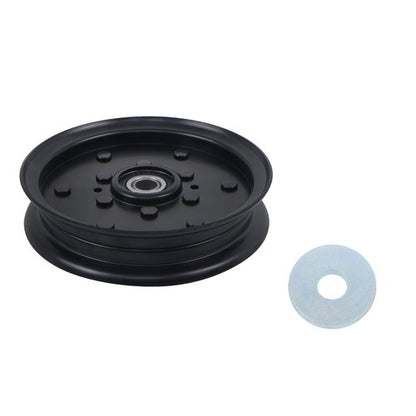 Solid Spare New Flat Idler For Hustler Pulley Kit 126124 Replaces 604231
