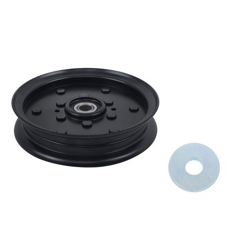 Solid Spare New Flat Idler For Hustler Pulley Kit 126124 Replaces 604231