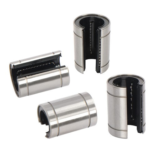 Solid Spare 4Pcs LM30UUOP Linear Ball Bearings Open Type 30mm × 45mm × 64mm Linear Bearing