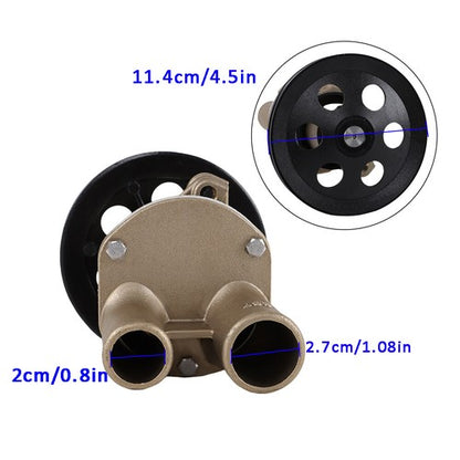 Solid Spare For Volvo Penta 3855079 3857794 1995-1999 Raw Water Pump 3851982 3.0L to 8.2L