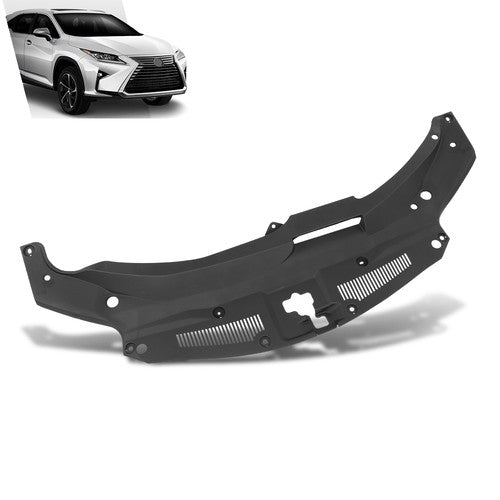 Solid Spare Radiator Support Cover For 16-20 Lexus RX350 RX350L RX450h RX450hL 532950E090