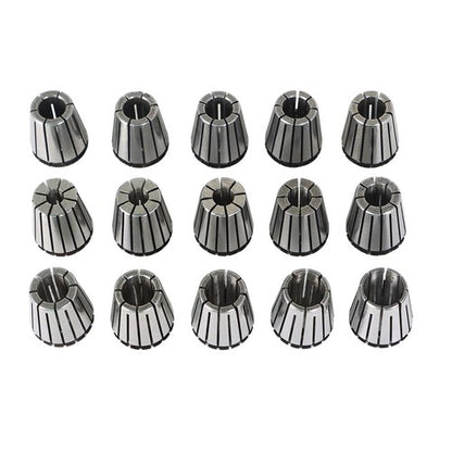 Solid Spare ER25 15Pcs Spring Collet 2MM to 16MM Set For CNC Engraving Machine Milling Lathe