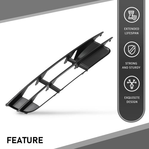 Solid Spare Fit For 2007 2008 2009 Audi Q7 Front Bumper Cover Lower Grille Outer Right Side